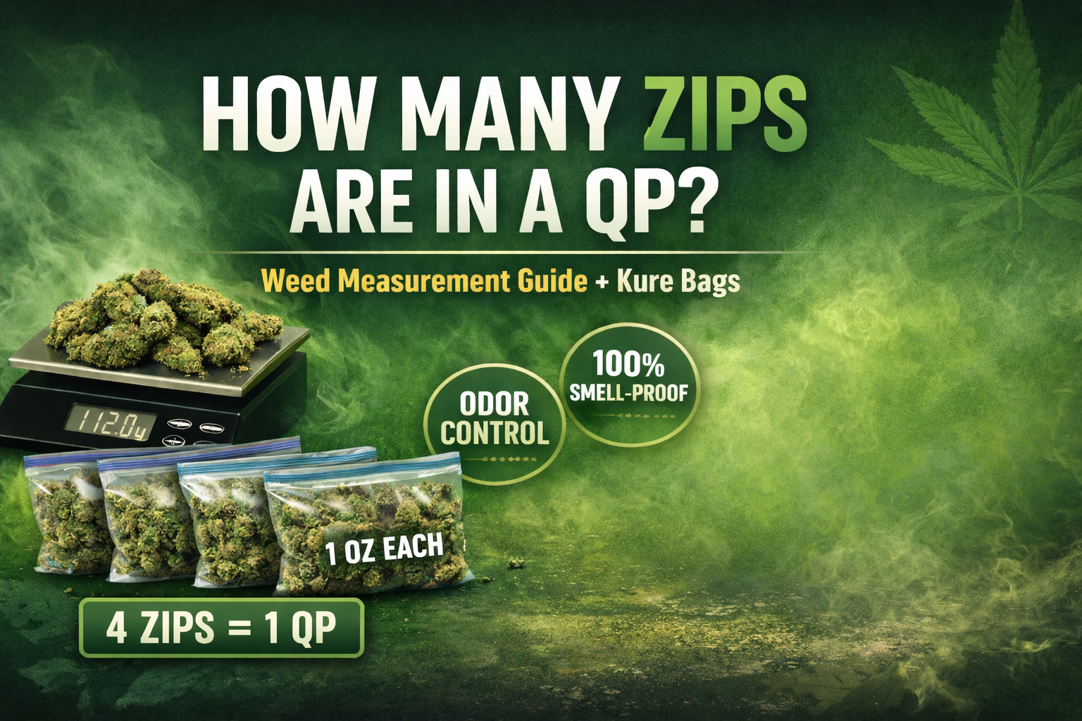 How Many Zips Are in a QP? (Complete Weed Measurement Guide)