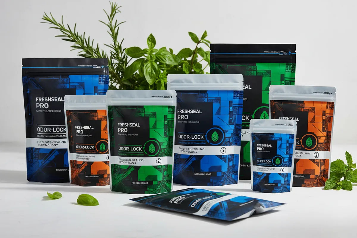 Smell Proof Weed Bags Ultimate Packaging for Freshness & Brand Impact
