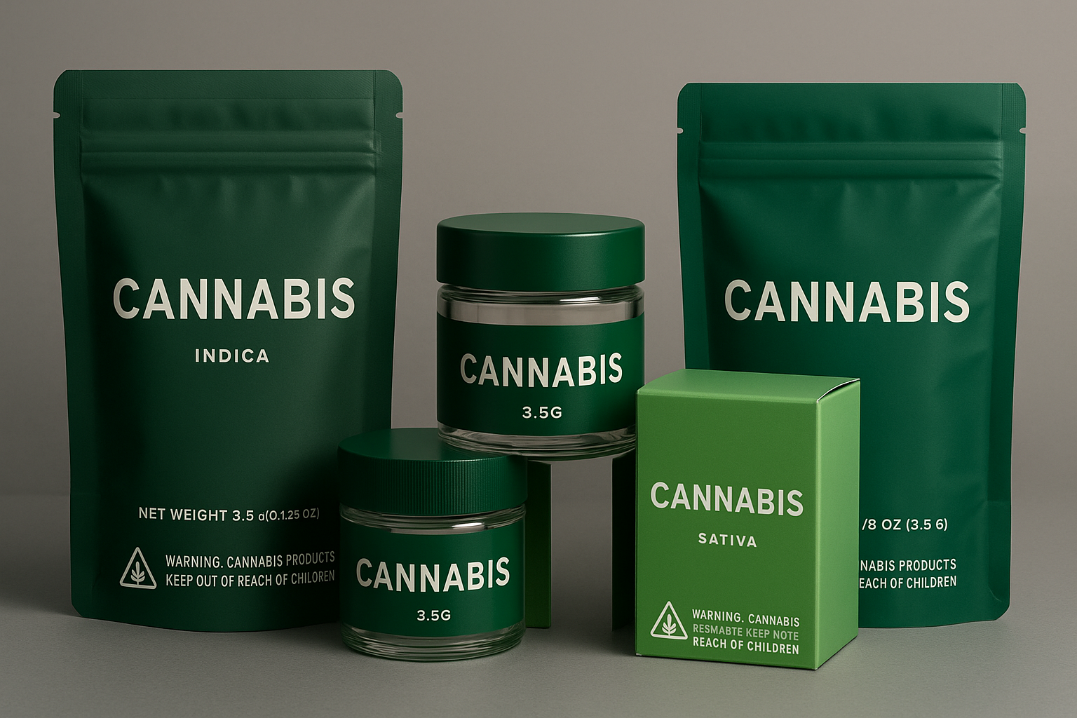 1/4LB SMELL PROOF WEED BAGS – WHOLESALE CANNABIS PACKAGING