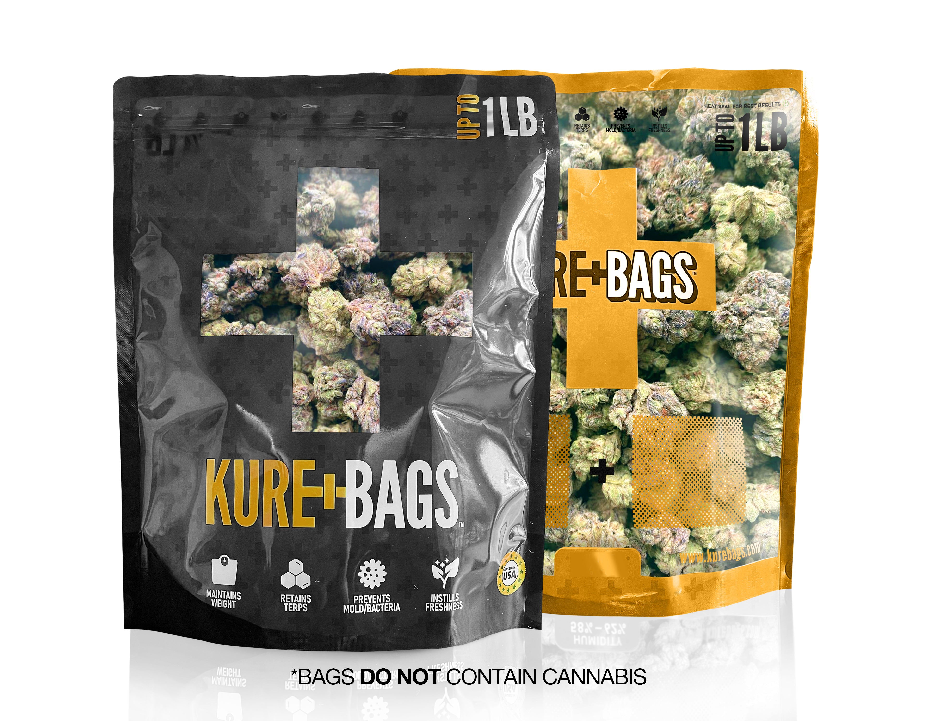 1 POUND SMELL PROOF BAGS | CASE OF 100 | FREE SHIPPING