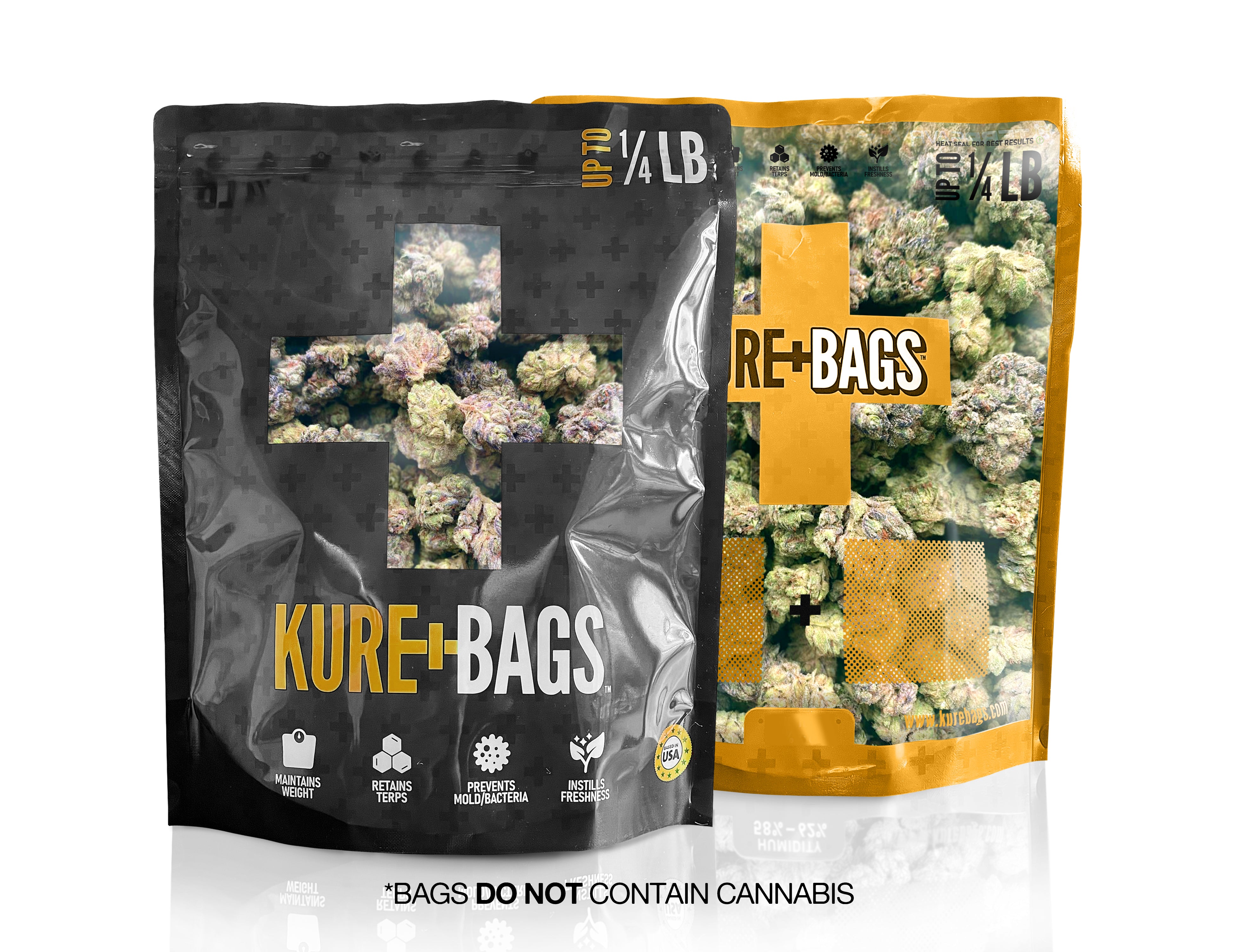 1/4 POUND SMELL PROOF BAGS | CASE OF 10 | FREE SHIPPING
