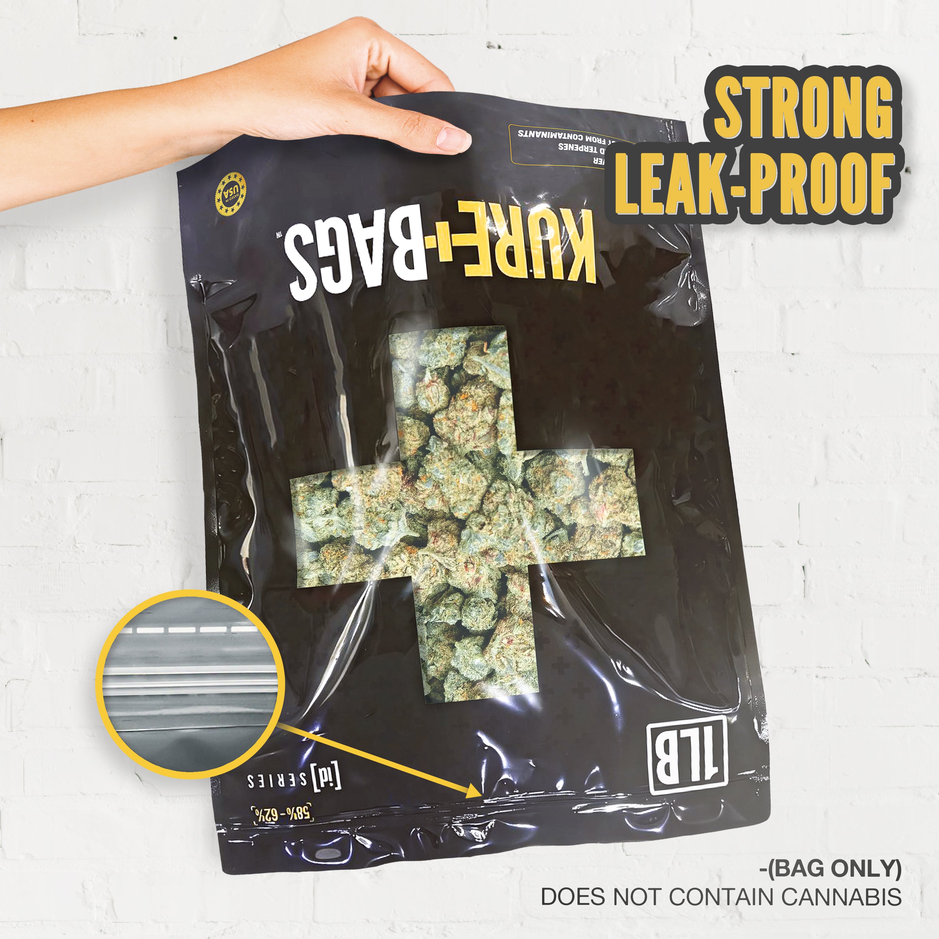 1 POUND SMELL PROOF BAGS | CASE OF 10 | FREE SHIPPING