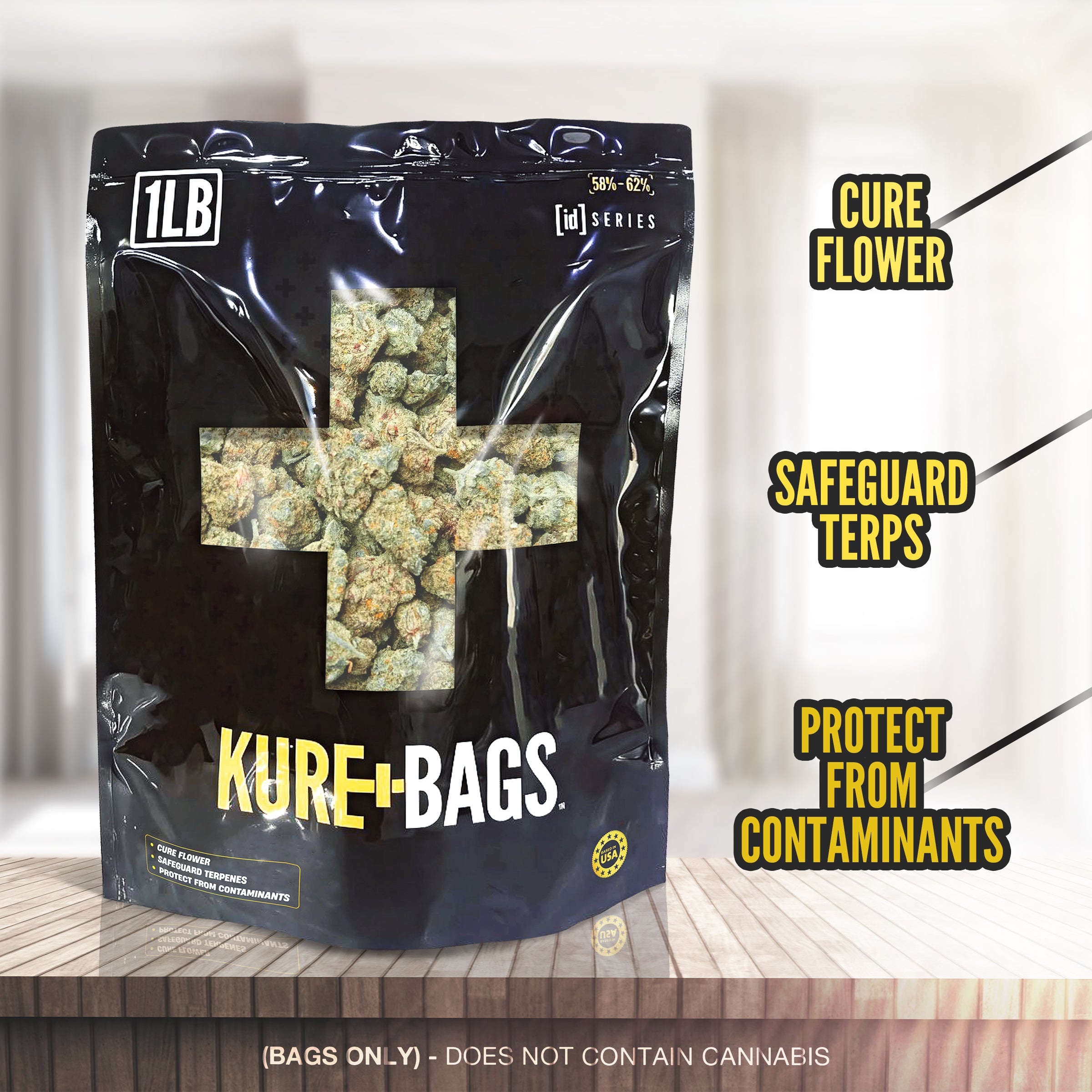 1 POUND SMELL PROOF BAGS | CASE OF 10 | FREE SHIPPING