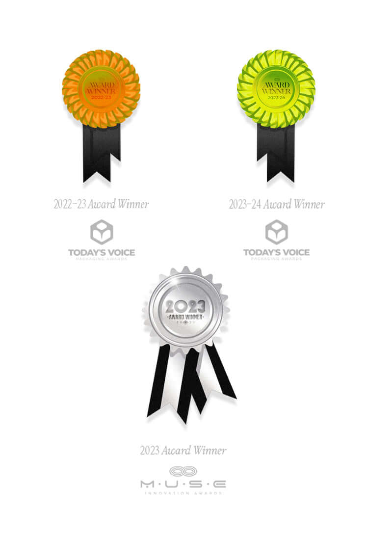 Kure Bags award winning smell proof cannabis packaging – 2022, 2023, 2024 industry recognition