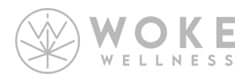 Woke Wellness brand logo – prefers Kure Bags custom smell proof bags for cannabis storage