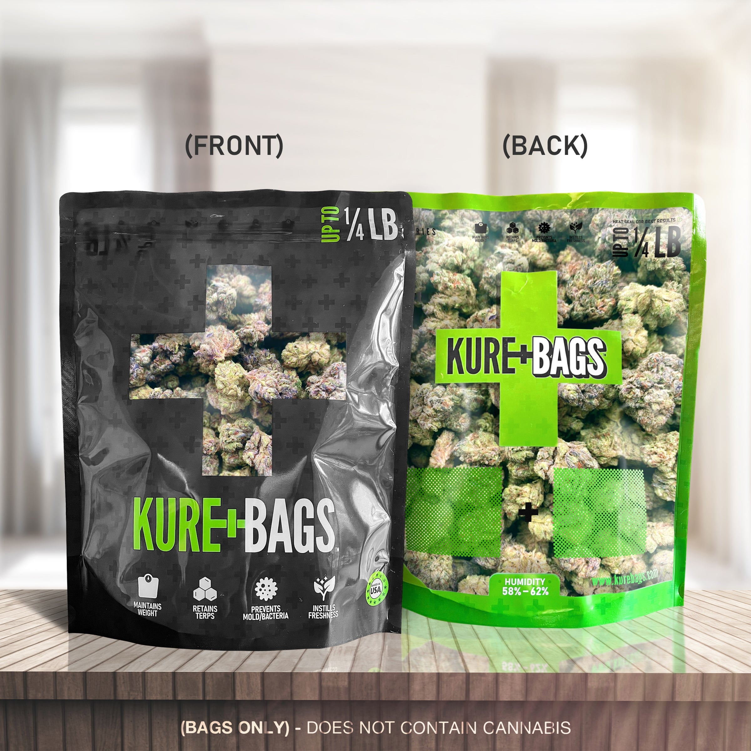 Your Product Storage with Kure Bags Featuring TerpSavr Technology