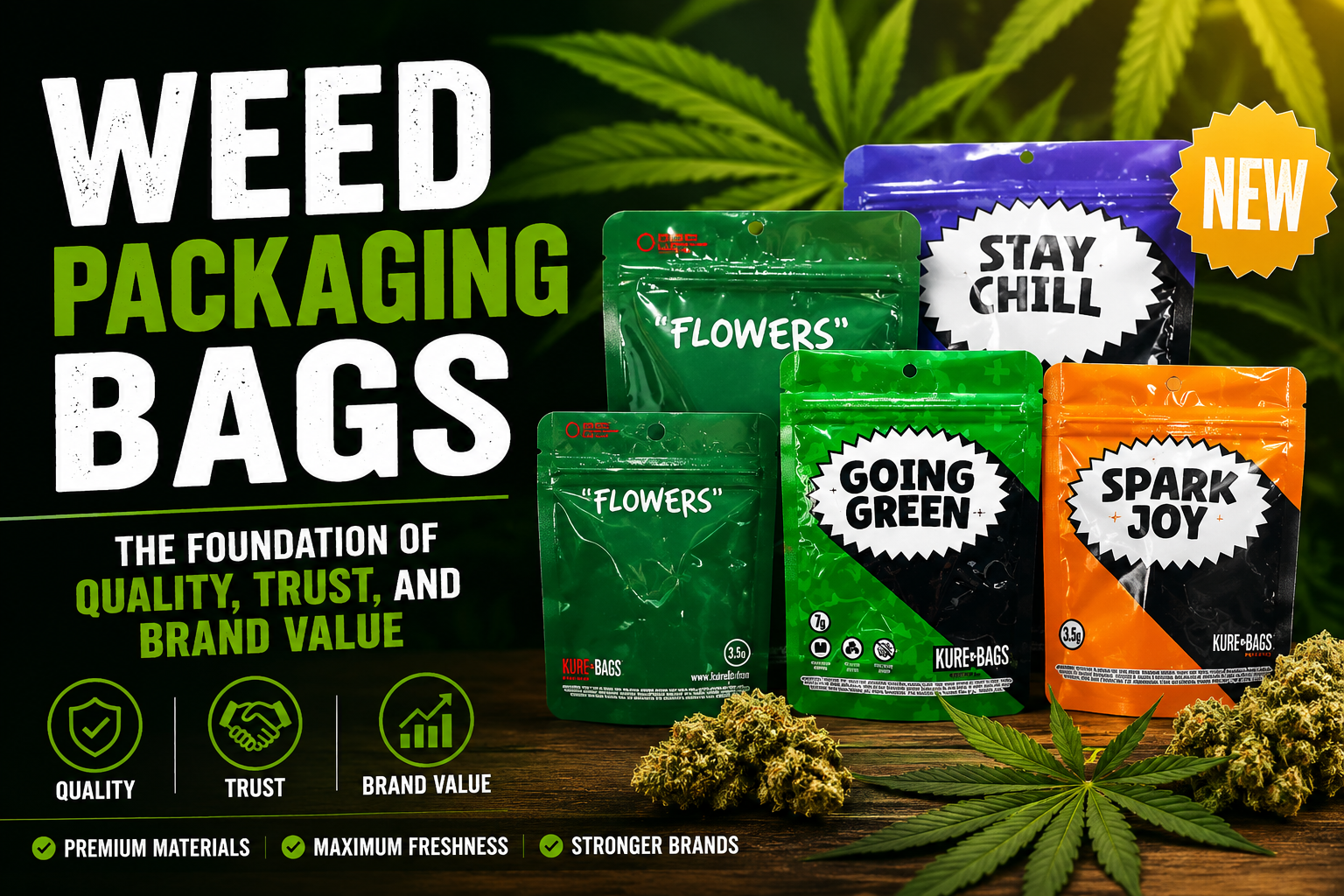 Weed Packaging Bags The Foundation of Quality, Trust, and Brand Value
