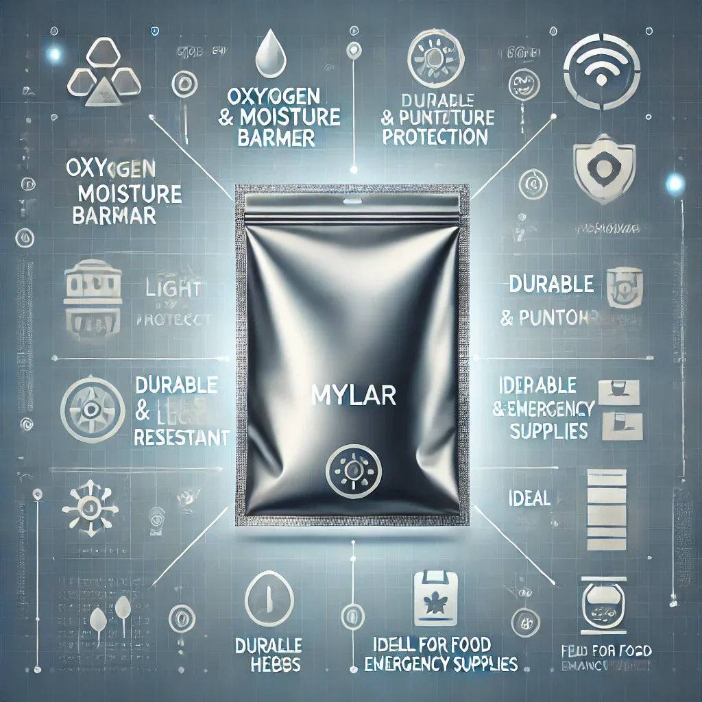 Why Mylar Bags Are the Best Choice for Long-Term Storage