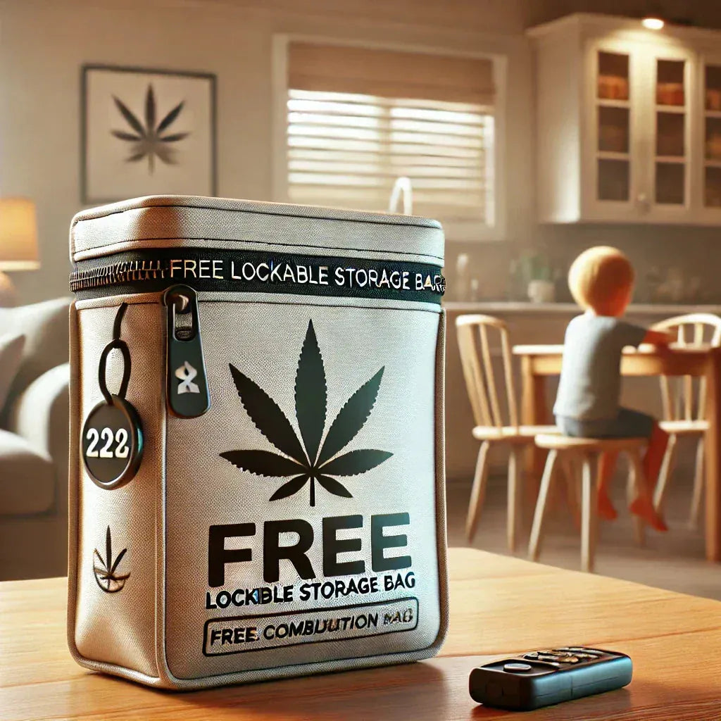 Free Lockable Storage Bags Aim to Prevent Children from Accessing Cannabis Products
