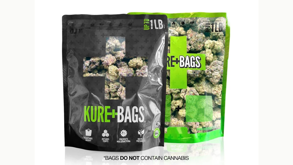 Kure Bags premium smell proof weed bags