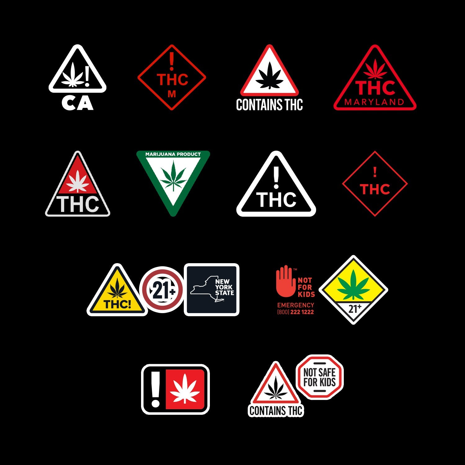 COMPLIANCE LABELS (ALL STATES)