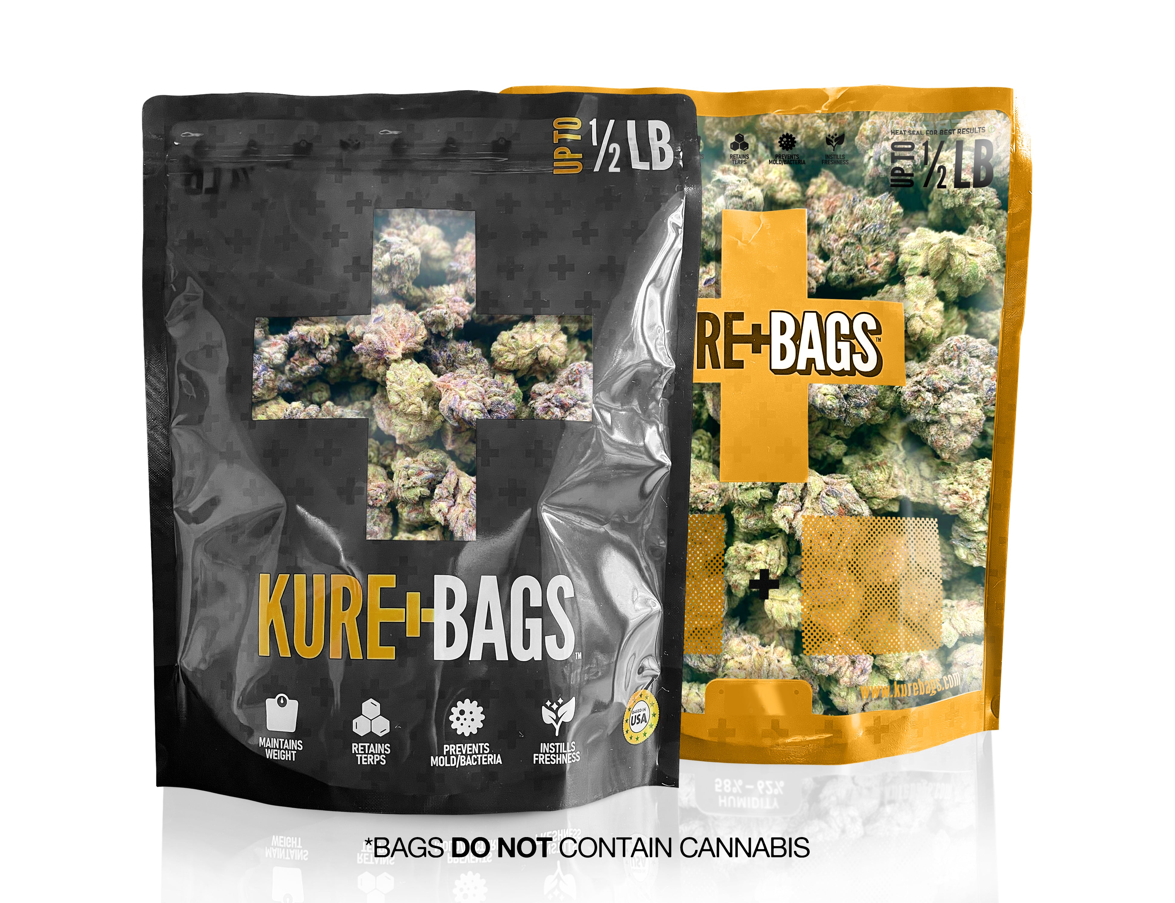 1/2 POUND SMELL PROOF BAGS | CASE OF 10 | FREE SHIPPING