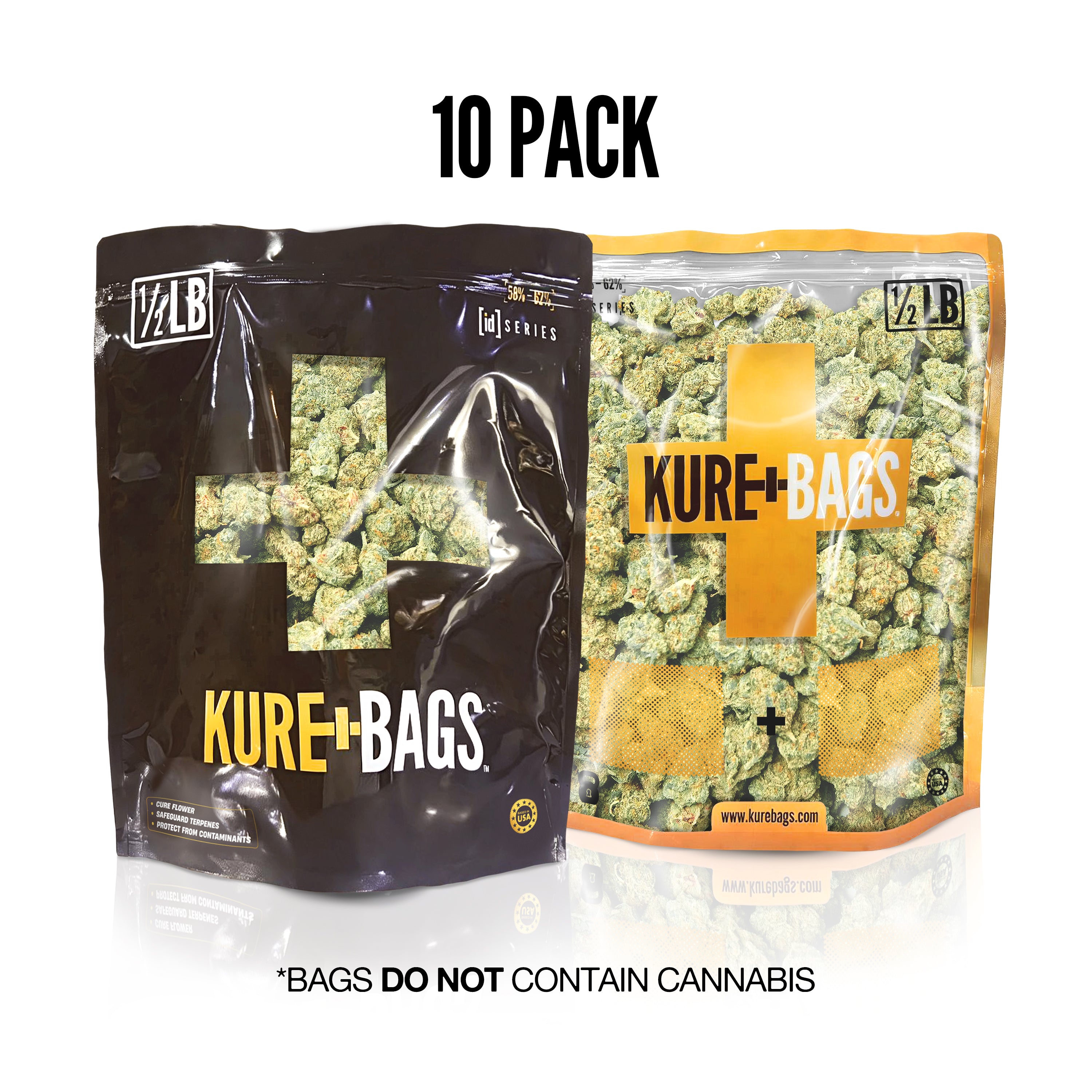 1/2 POUND SMELL PROOF BAGS | CASE OF 10 | FREE SHIPPING