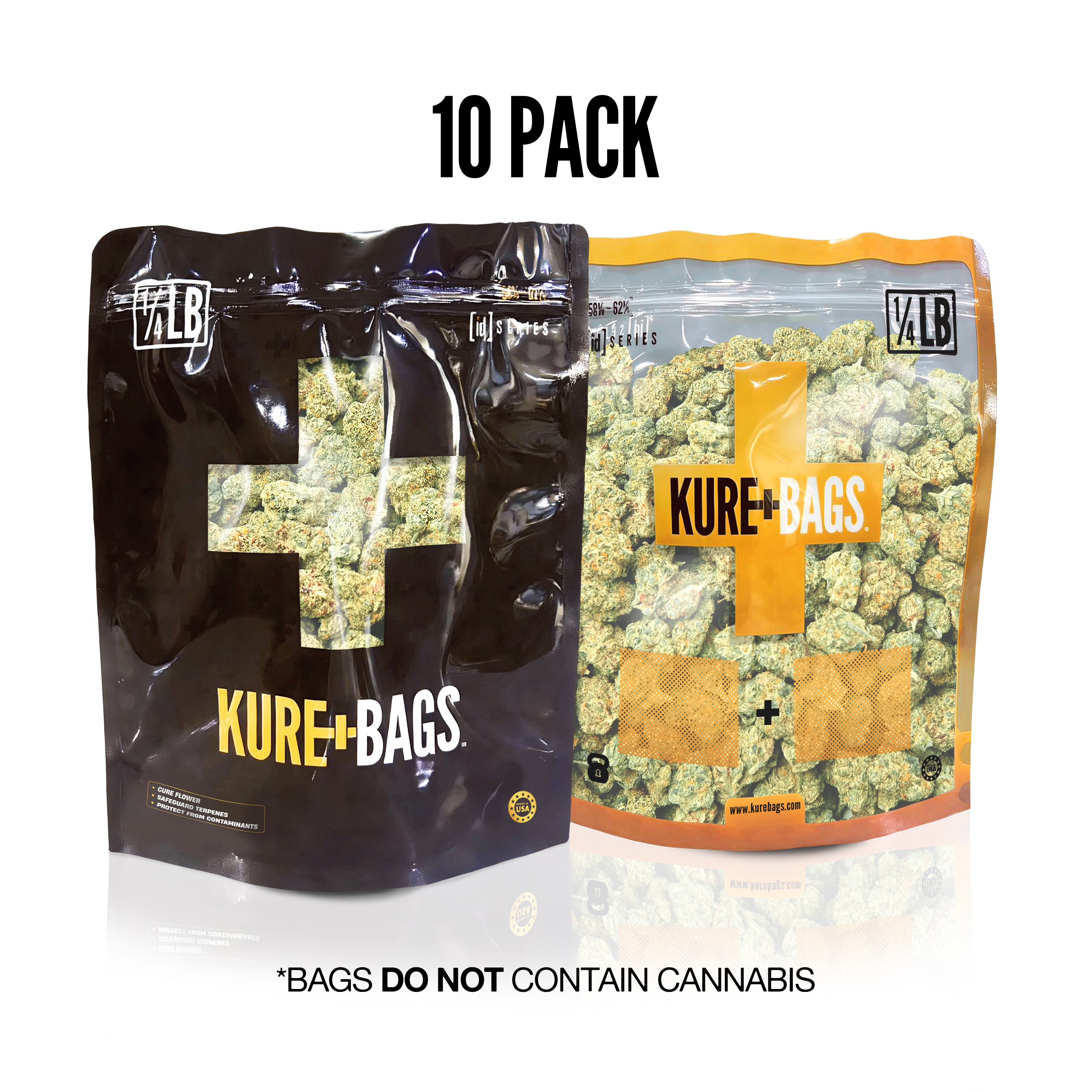 1/4 POUND SMELL PROOF BAGS | CASE OF 10 | FREE SHIPPING