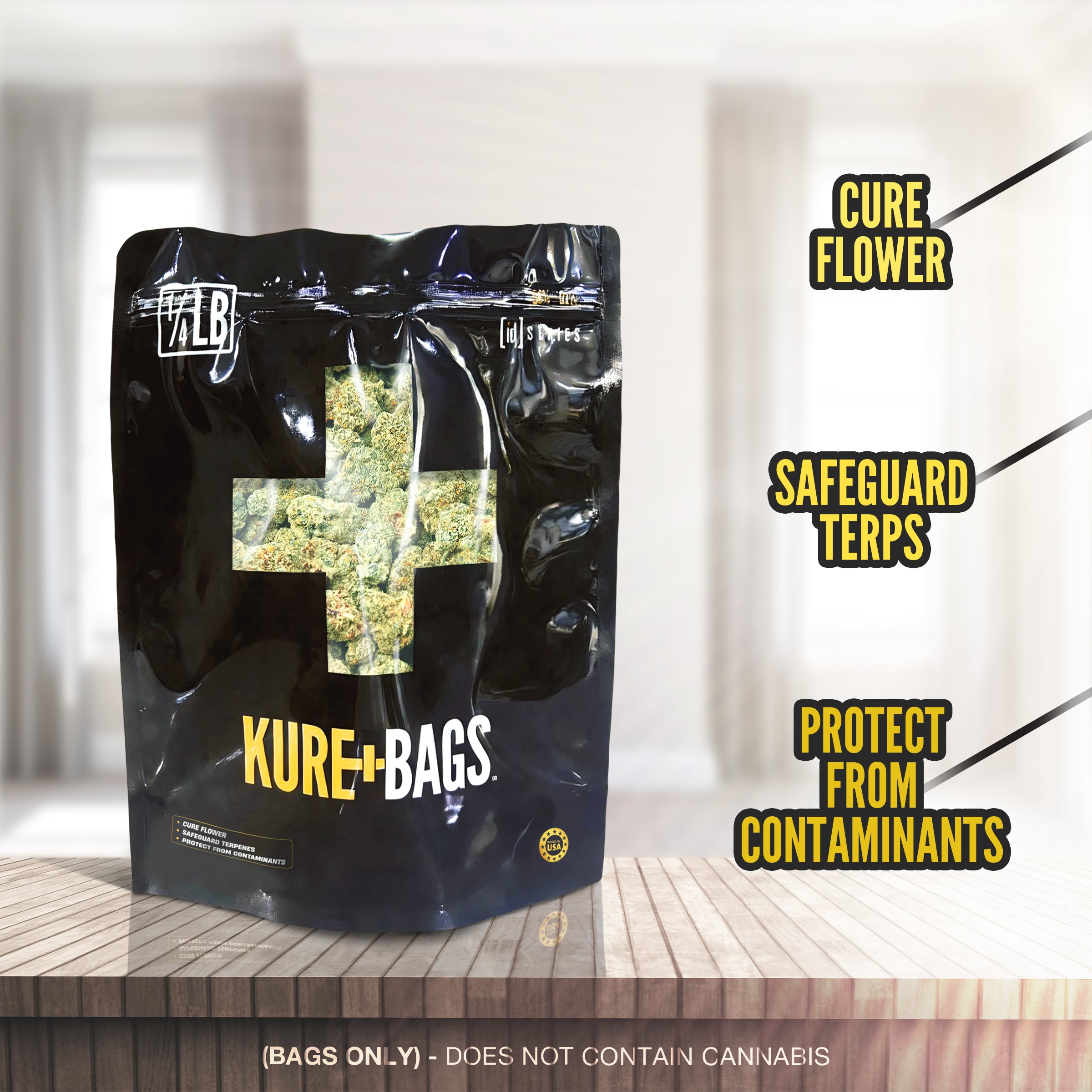 1/4 POUND SMELL PROOF BAGS | CASE OF 100 | FREE SHIPPING
