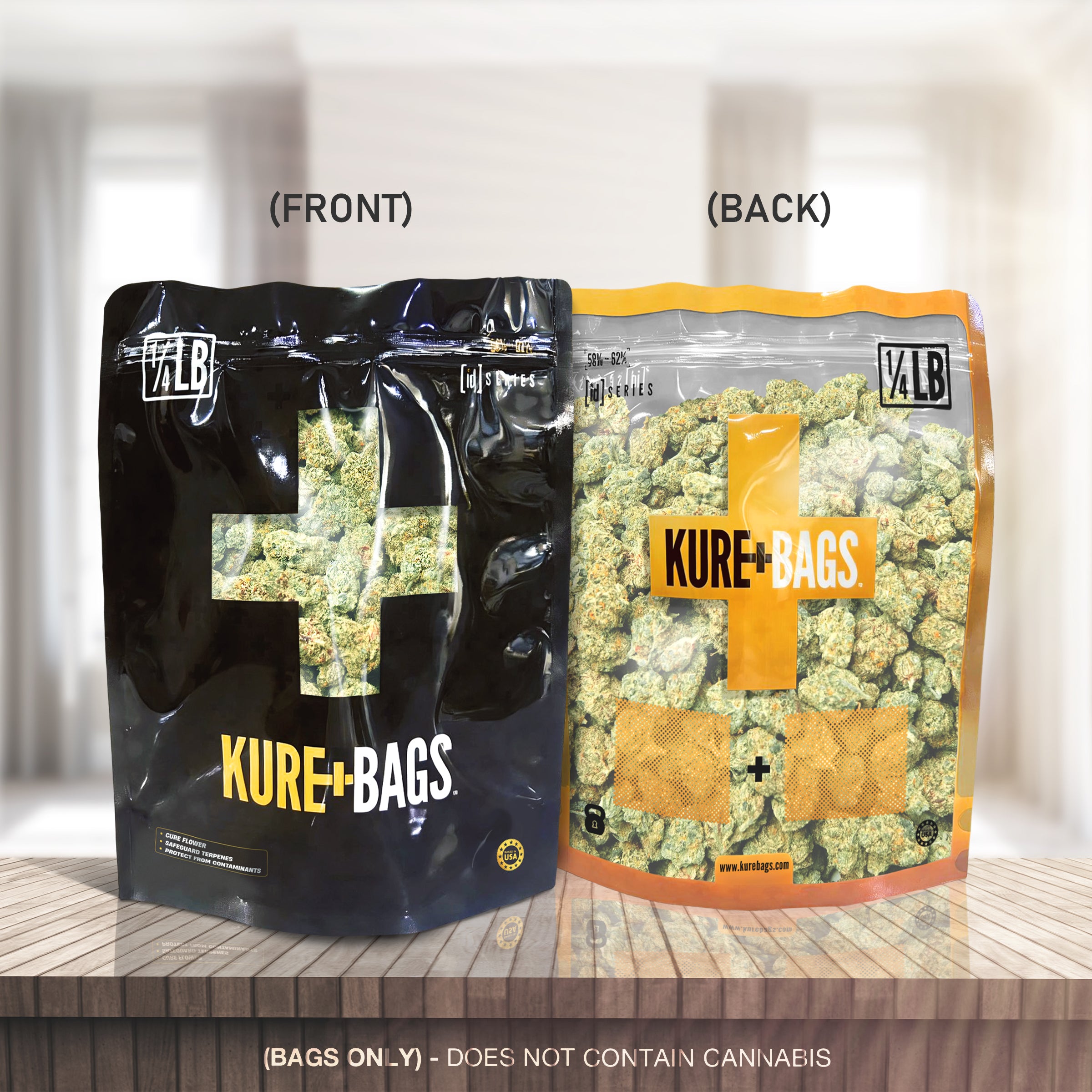1/4 POUND SMELL PROOF BAGS | CASE OF 100 | FREE SHIPPING