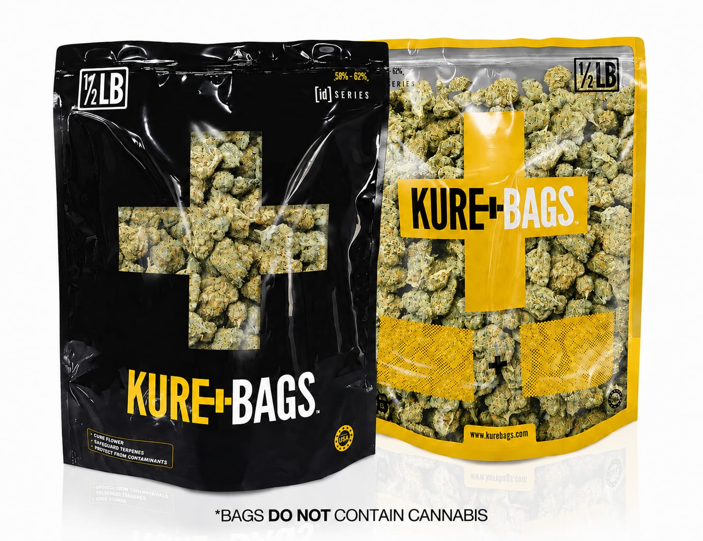 1/2 POUND SMELL PROOF BAGS | CASE OF 10 | FREE SHIPPING